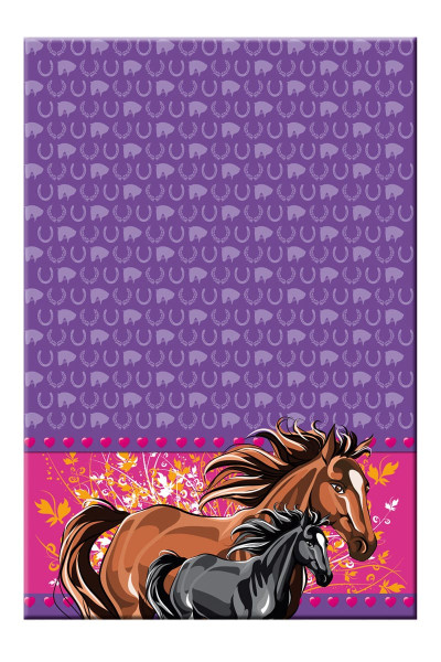 Horse love tablecloth 1.3 x 1.8m