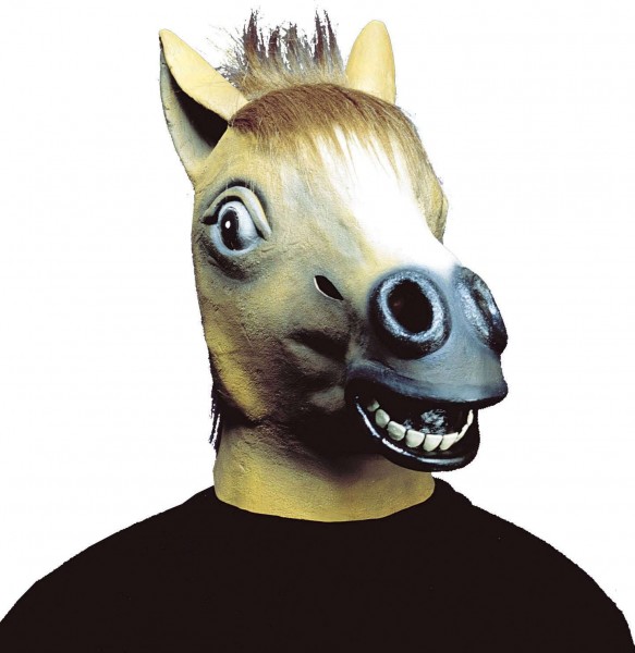Máscara de cabeza completa de caballo Perry