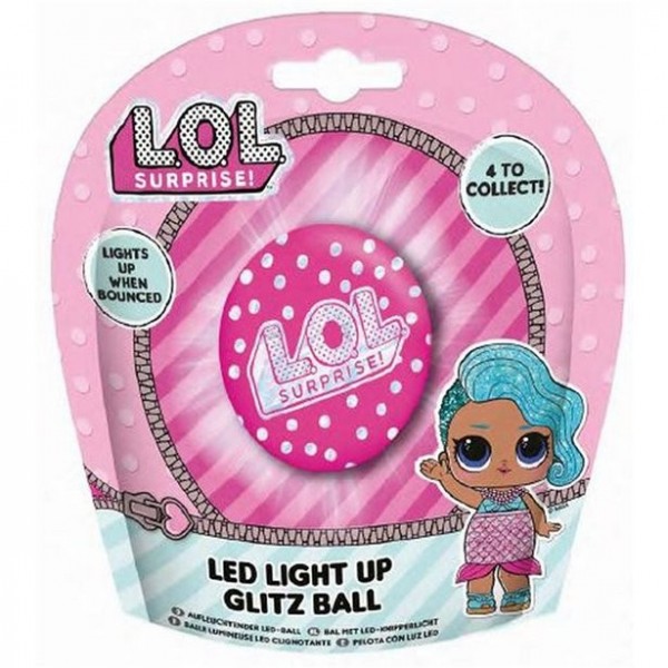 LOL Överraskningsglödande LED-studsboll