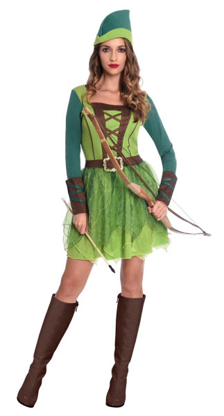 Forest warrior Robina ladies costume