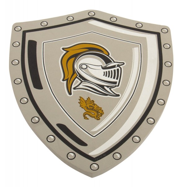 Shield with knight's coat of arms