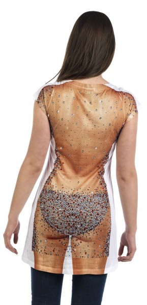 Chemise sexy en strass Deluxe 2