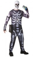 Vista previa: Disfraz de Fortnite Skull Trooper
