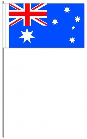 10 Australia Down Under flags 39cm