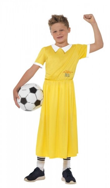 Drengen i kjolen kostume gul