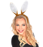 Bunny plush rabbit ears brown