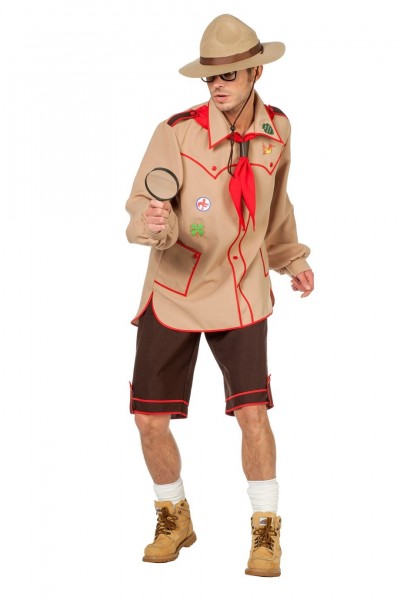 Leader of the boy scout men's costume
