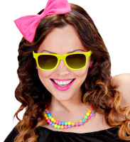 Preview: 80s glasses neon yellow