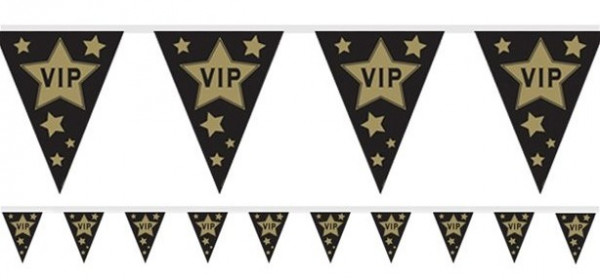 Cadena de banderines VIP Celebrity 3,7 m