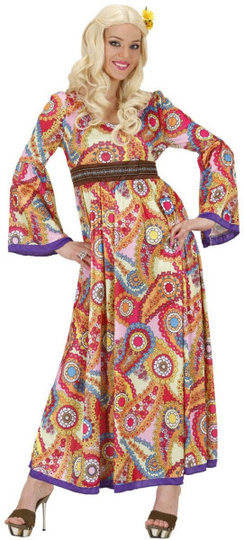 Robe longue décontractée pour femme hippie