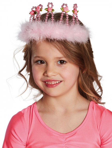 Pink children's tiara