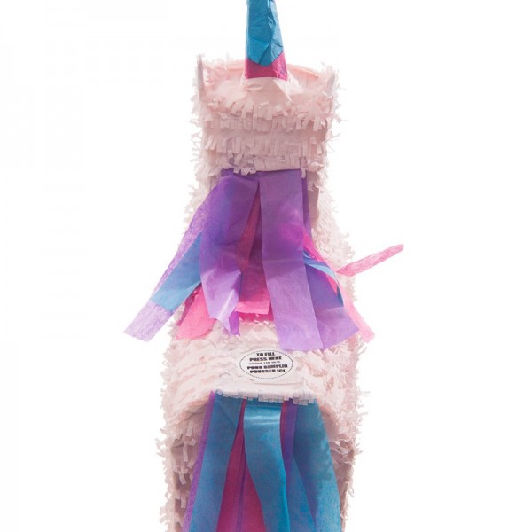 Linda piñata de unicornio Unicorn World 4