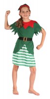 Voorvertoning: Little Christmas elf kind kostuum