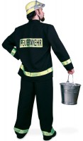 Oversigt: Livredder brandmand herre kostume