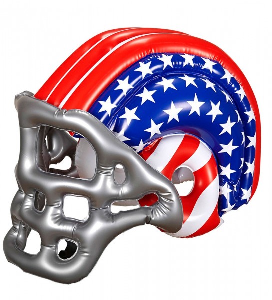 US football helmet for children inflatable