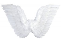 Ailes d'ange magiques blanches 71 x 45cm