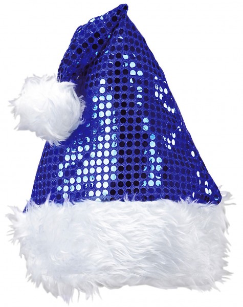 Świąteczna czapka z cekinami Santa Claudia 2