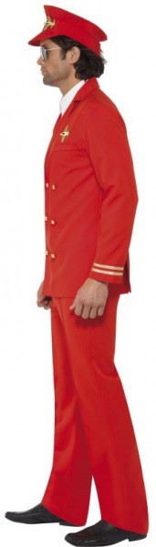 Czerwony kostium pilota dla mężczyzn 2