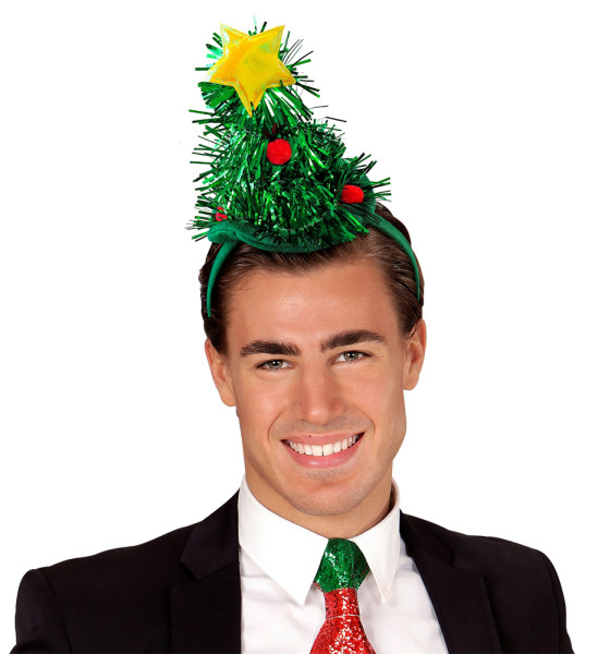 Christmas Tree Headband With Star