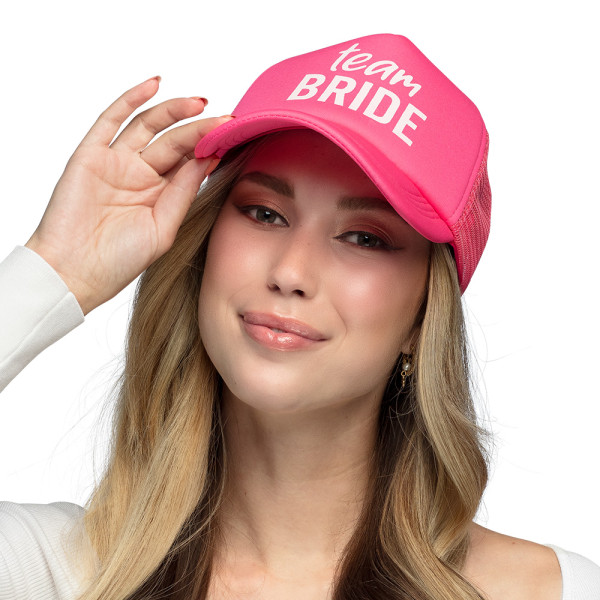 Team Bride Cap in pink