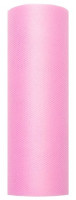 Tulle fabric Luna light pink 9m x 15cm