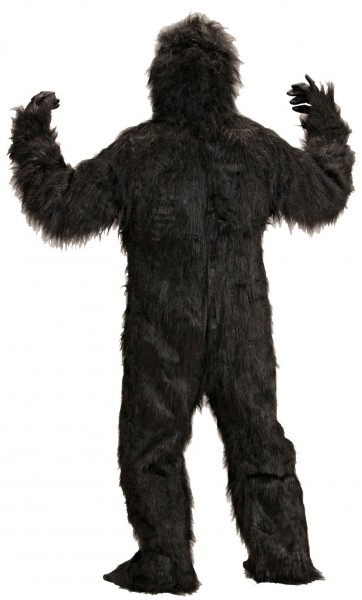 Zwart Gorilla kostuum Grumpy Unisex 2
