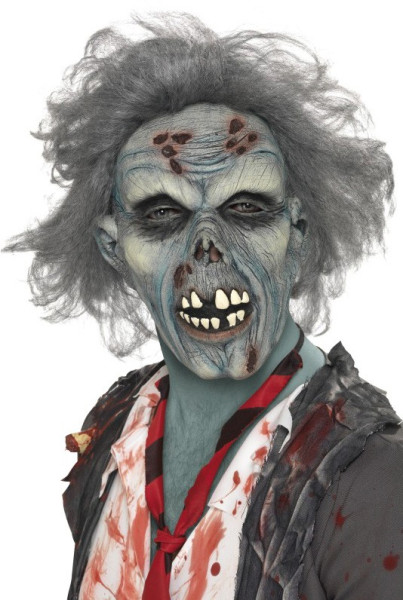 Bedstefar zombie maske