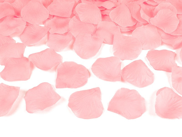 500 pétales de rose Amour rose pâle