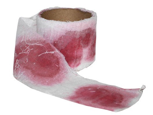 Blodigt Halloween-bandage