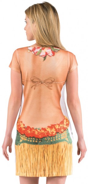 Długa koszula hawajska dla kobiet 2