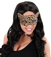 Preview: Brown leopard mask