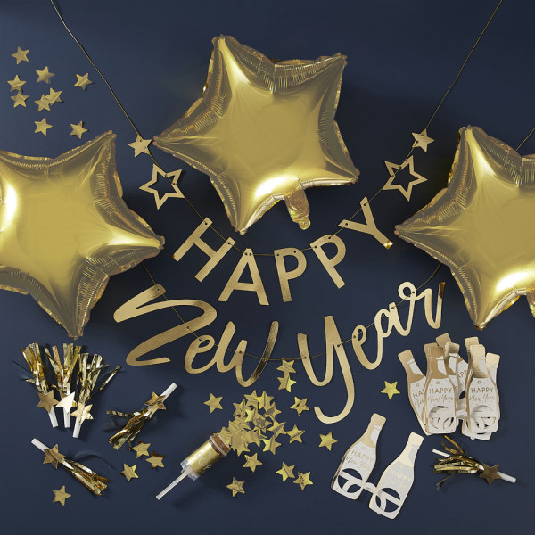 Happy New Year Partypaket 17-teilig