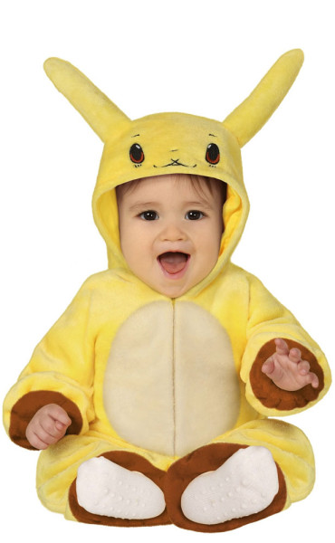 Yellow mini chinchilla baby costume