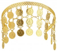 Orientalischer Kopfschmuck Goldmünzen