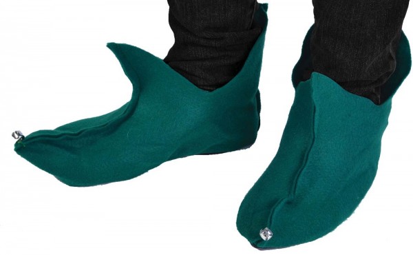 Zapatos elfos verdes