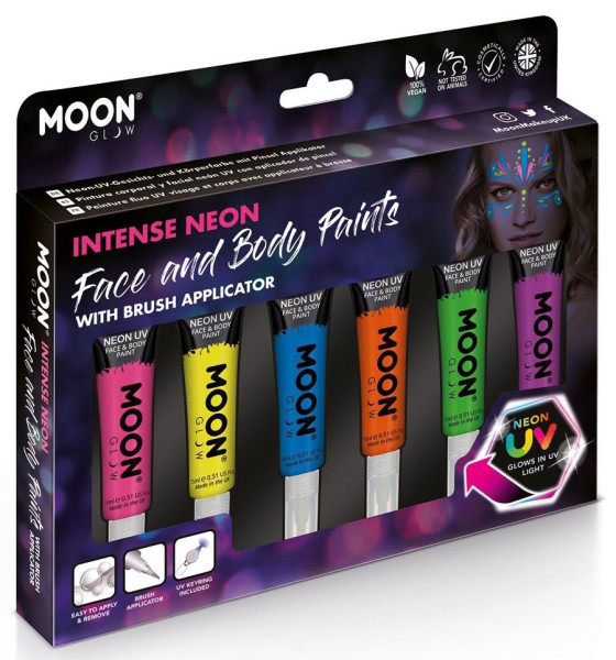 Moon Festival Neon UV Make-up Plus