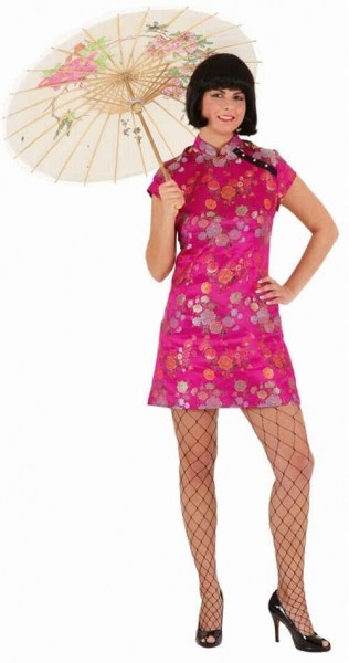 Pinkes Nozomi Asia Style Kleid