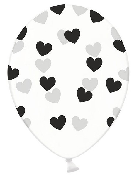 50 ballonger Queen of Hearts 30 cm