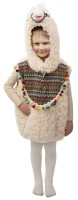 Preview: Fluffy llama vest for children