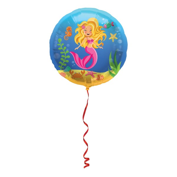 Folieballong sjöjungfru Aliska