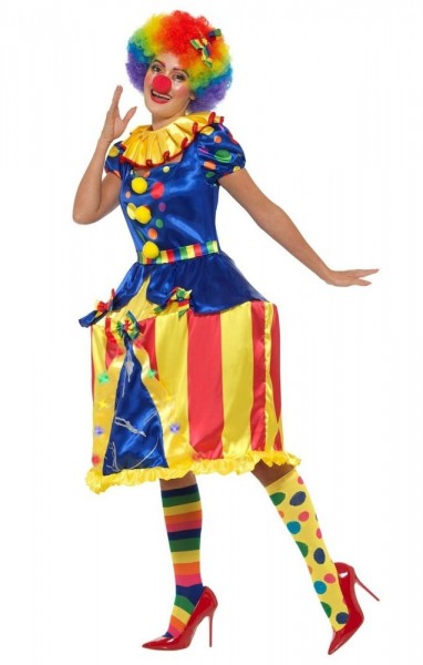 Costume da donna pagliaccio LED Circus Manege 2
