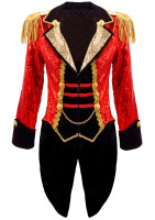 Preview: Ringmaster sequin party tailcoat for women