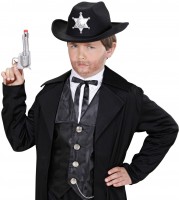 Cowboyhoed Sheriff For Kids Zwart