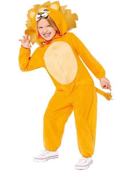 Lion jumpsuit child costume
