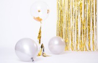 Preview: 3 Balloons with Star Confetti and Tassel Gold