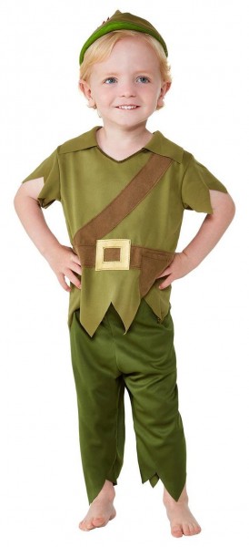 Frygtløs Robin-kostume til småbørn 2