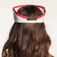 Preview: Nurse cap with ribbon