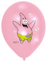 Widok: 6 balonów SpongeBob i Patrick 27,5 cm
