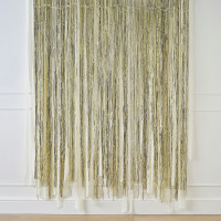 Vorschau: Vorhang Creme-Gold Elegance 2m x 1m