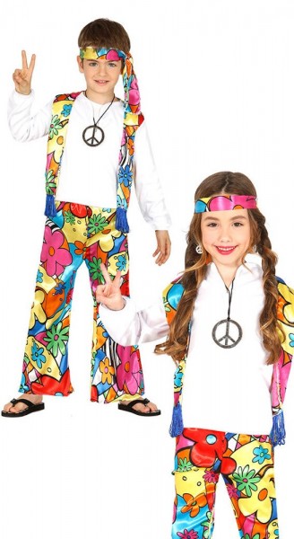 Disfraz hippie infantil Jordy